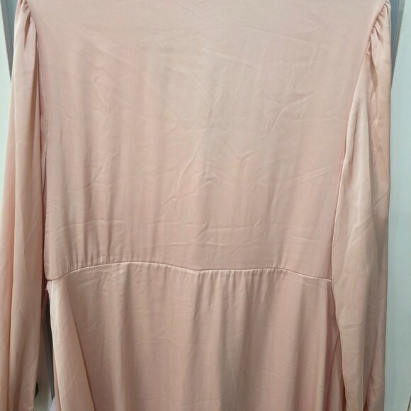 Motherhood Maternity Blush Pink Wrap Maxi Dress XL | NWT - Picture 9 of 12
